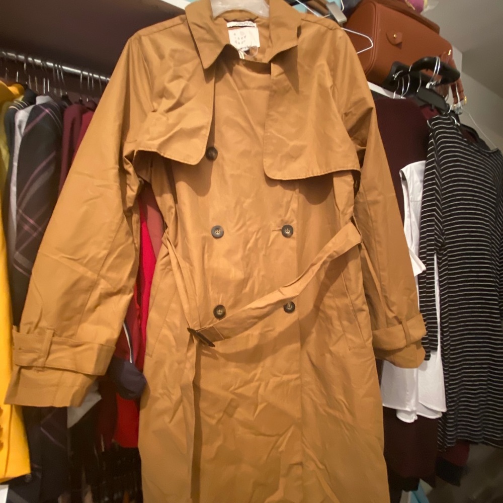 Tan Trench Coat